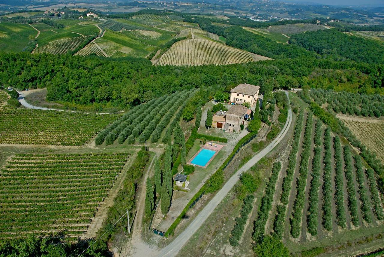 Апартаменти Podere Remignoli Сан-Джиміньяно Екстер'єр фото